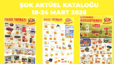 ŞOK'ta Şimdi İndirim Zamanı! 18-24 Mart 2026 Aktüel Kataloğu ile Izgara, Kamp Sandalyesi ve Daha Fazlası Burada!